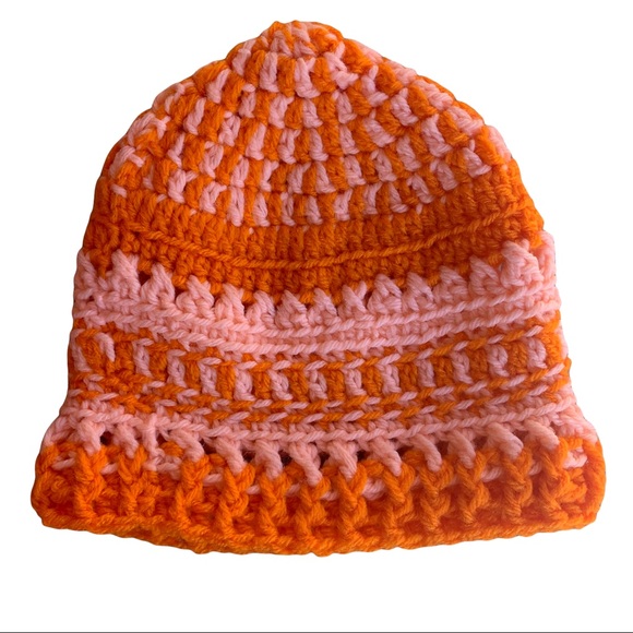 NEW Hand Crocheted Beanie Snow Ski Winter Hat - Picture 5 of 5